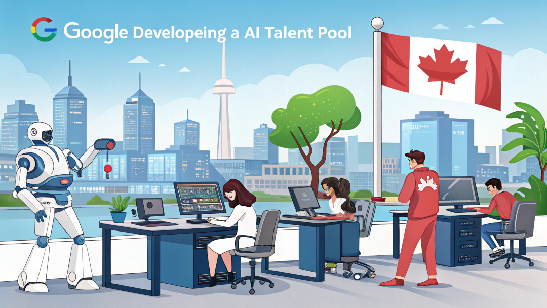 谷歌官网发文：助力打造加拿大AI人才大军：推出1300万加元AI机遇基金