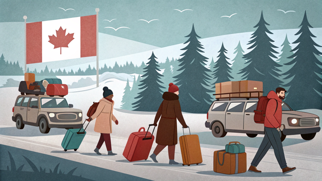 加拿大人口外流创纪录：新数据显示移民和公民加速离开